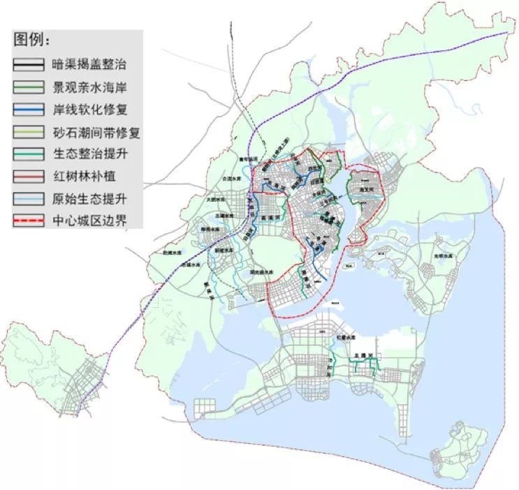城市双修背景下的南方滨海城市生态修复规划