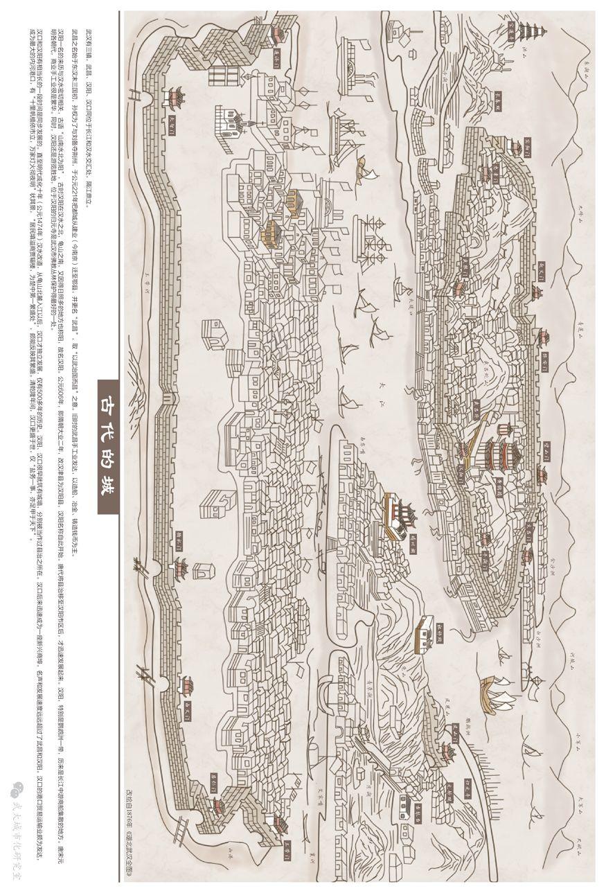 疫情背后的武汉城市文化众相（内含40张地图主题页）