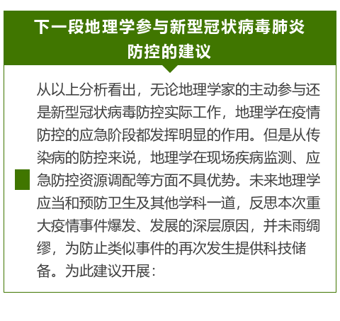 新型冠状病毒（2019-nCoV）肺炎防控的地理学视角（ 文| 杨林生、王利、李海蓉 ）