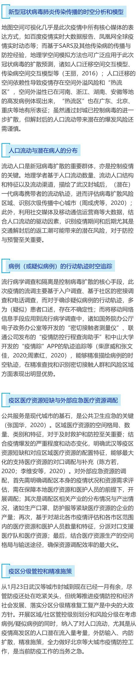 新型冠状病毒（2019-nCoV）肺炎防控的地理学视角（ 文| 杨林生、王利、李海蓉 ）