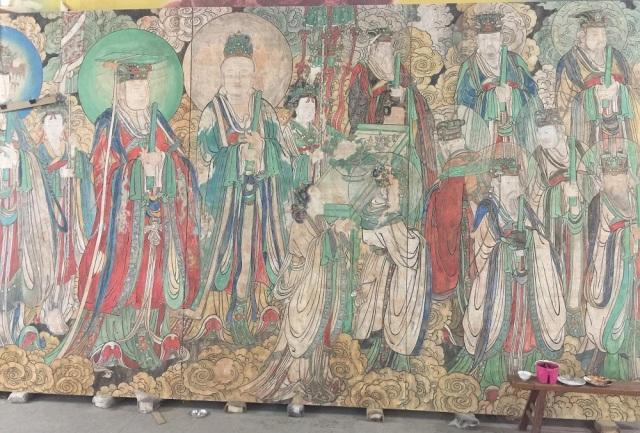 遗产视野丨泥地壁画制作:传统壁画技艺传承现场记录 遗产视野丨泥地壁画制作:传统壁画技艺传承现场记录