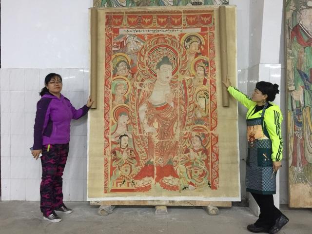遗产视野丨泥地壁画制作:传统壁画技艺传承现场记录 遗产视野丨泥地壁画制作:传统壁画技艺传承现场记录