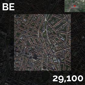 定量城市︱欧洲人口密度地图隐藏的九个秘密…