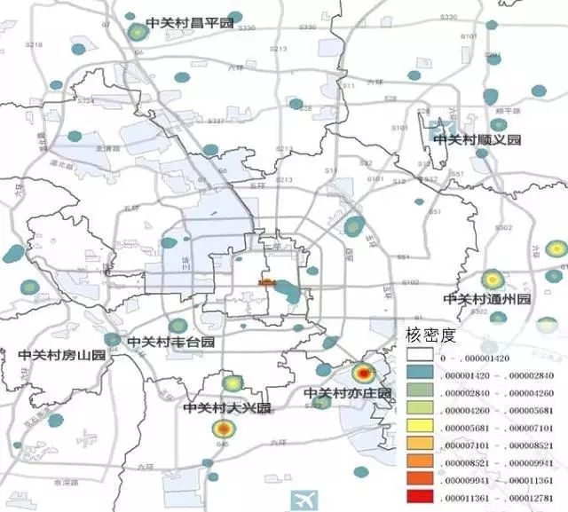 北京产业升级重组与区域空间重构研究