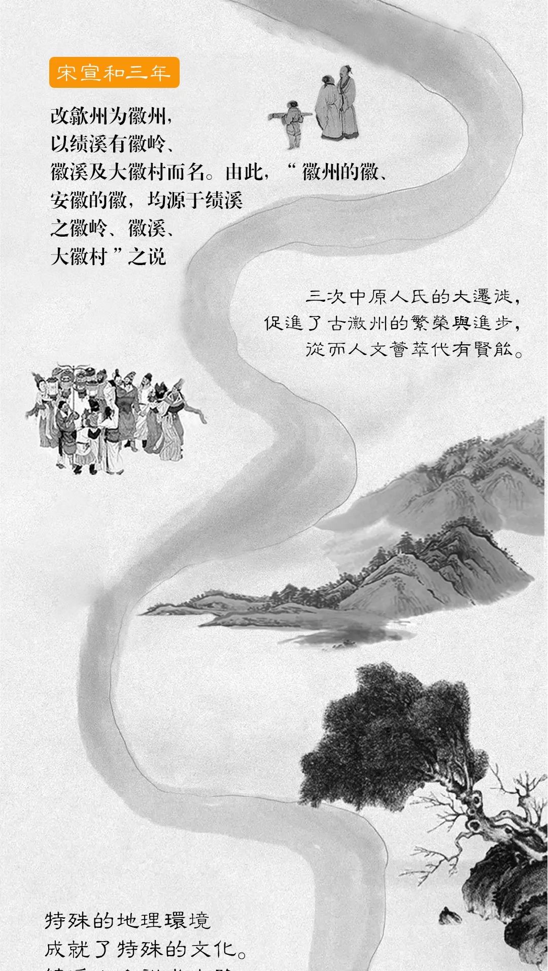 这一篇手绘长图，带你领略绩溪的千年风华