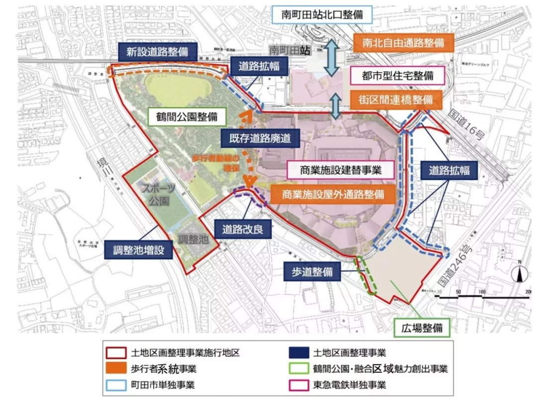 人人都爱TOD︱ 日本最新TOD更新项目:东急南町田站 人人都爱TOD︱ 日本最新TOD更新项目:东急南町田站