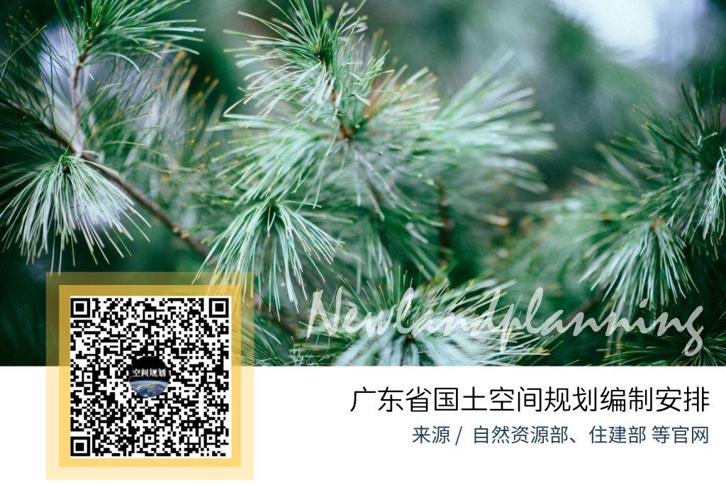 「新·汇总」广东省国土空间规划编制安排全文发布