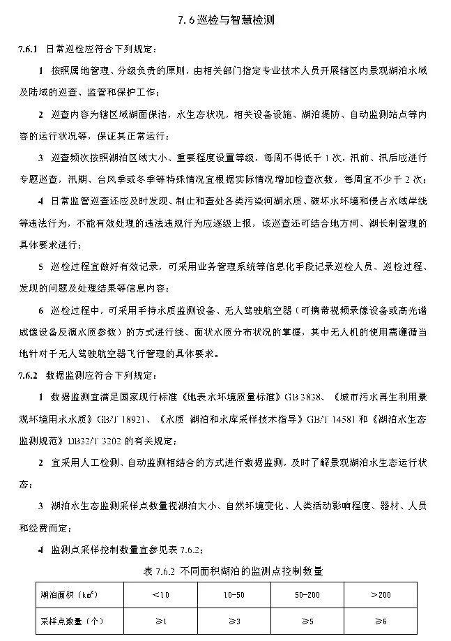 政策︱广东省标准《城市景观湖泊水生态修复与运维技术规程》开始征求意见