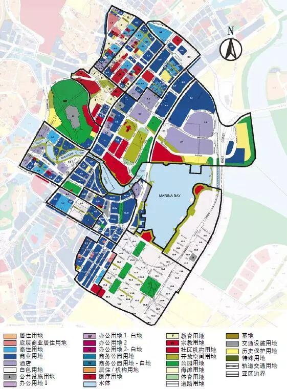 期刊精粹 | 中心区的混合功能与城市尺度构建关系——新加坡滨海湾区模式的启示【2017.5期】