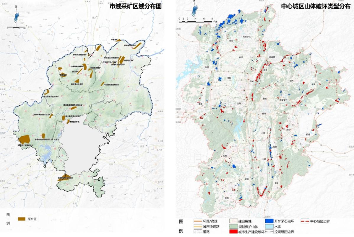 城市数据嘉年华：贵阳市中心城区山体保护利用专项规划