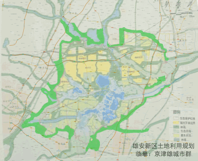 雄安新区用地规划出炉,“建设大热潮”一触即发!