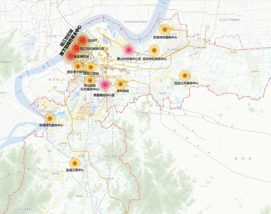 魅力国际门户 智慧品质城区丨《杭州市萧山分区规划（2017-2020年）》（草案）公示