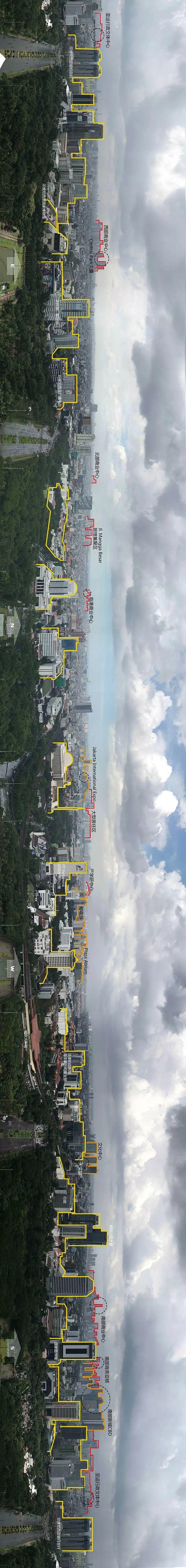 海外行思 | 雅加达漫步（二）一眼倾城：全景雅加达的多中心形态【连载】