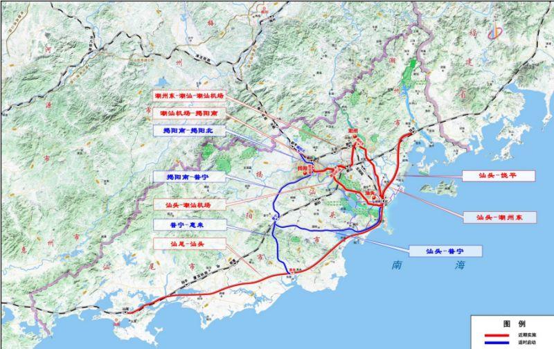 【政策】重磅！国家发展改革委批复《关于粤东地区城际铁路建设规划》