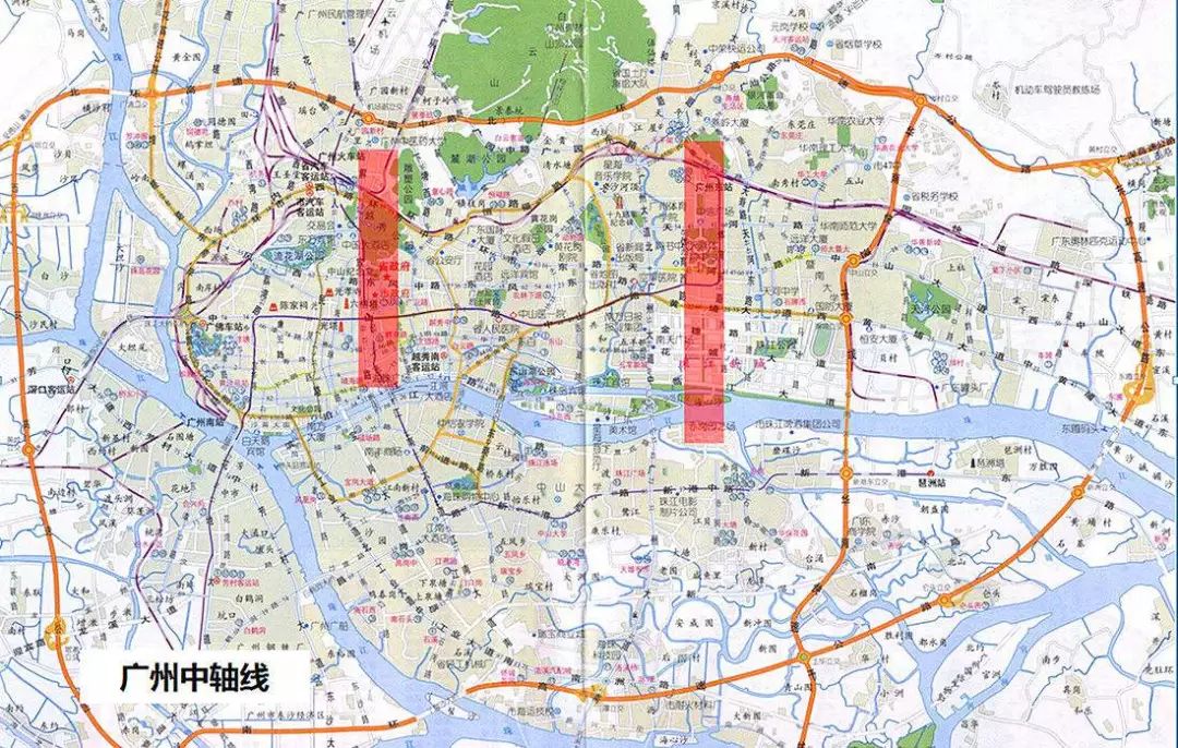 只有这条新中轴，才能统领7434平方公里大广州