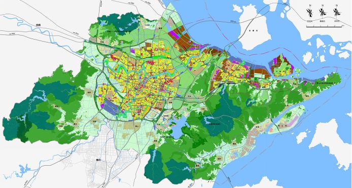 【获奖项目】宁波市中心城建设强度分区规划