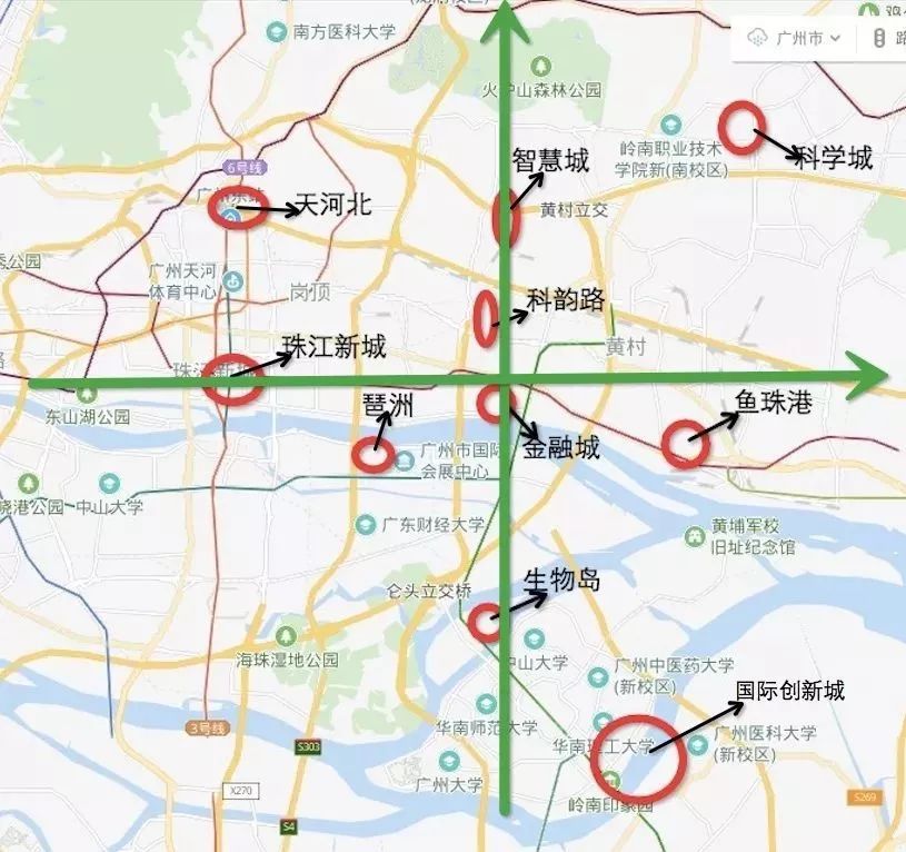 技术分析：金融城比珠江新城强在哪里？