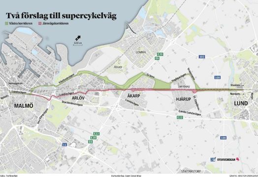 自行车高速路国内外案例研究