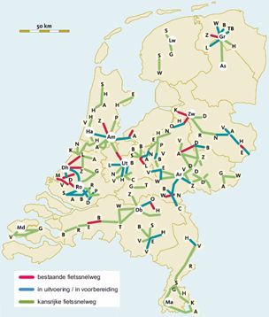自行车高速路国内外案例研究