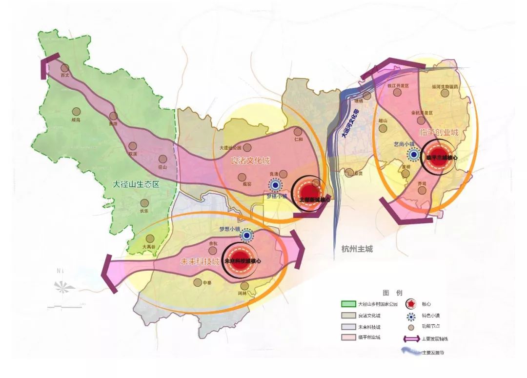 生态新高地，古城新魅力，创业新城区 ｜《杭州市余杭分区规划（2017-2020）》明起意见征集