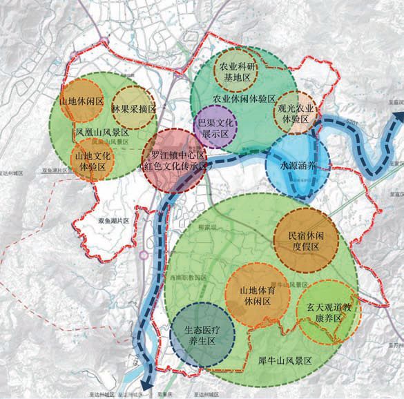 【2018.7期】山水城市理念下的川东北特色小城镇规划浅谈——以达州市罗江镇为例