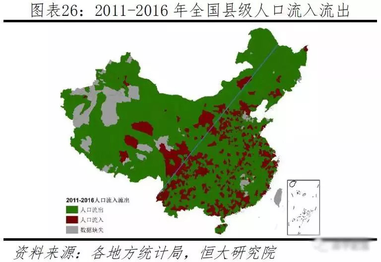 中国人口大流动:3000个县全景呈现 中国人口大流动:3000个县全景呈现
