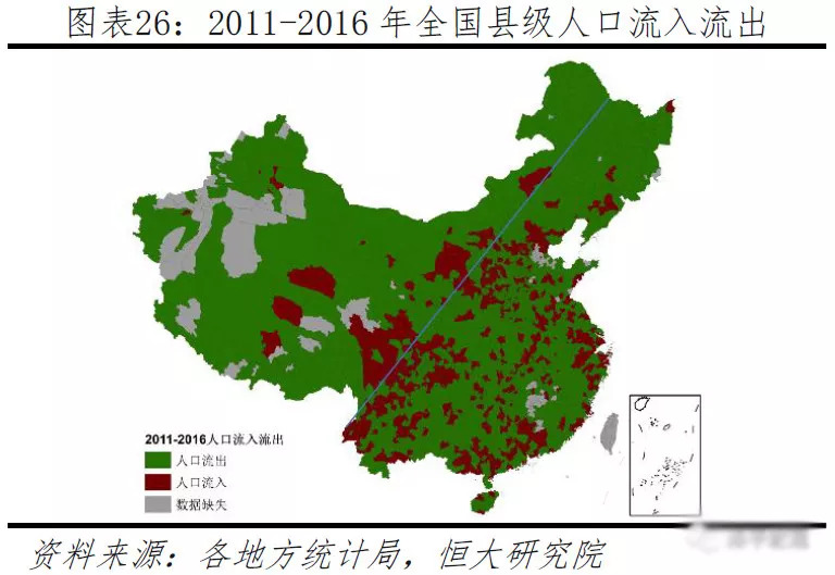 中国人口大流动:3000个县全景呈现 中国人口大流动:3000个县全景呈现