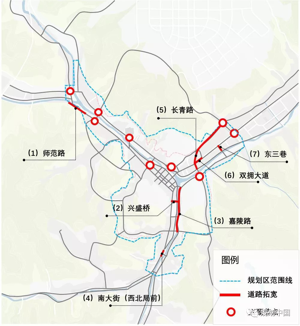 延安双修之老城交通综合整治篇 —— 探索山地河谷城市交通改善之路