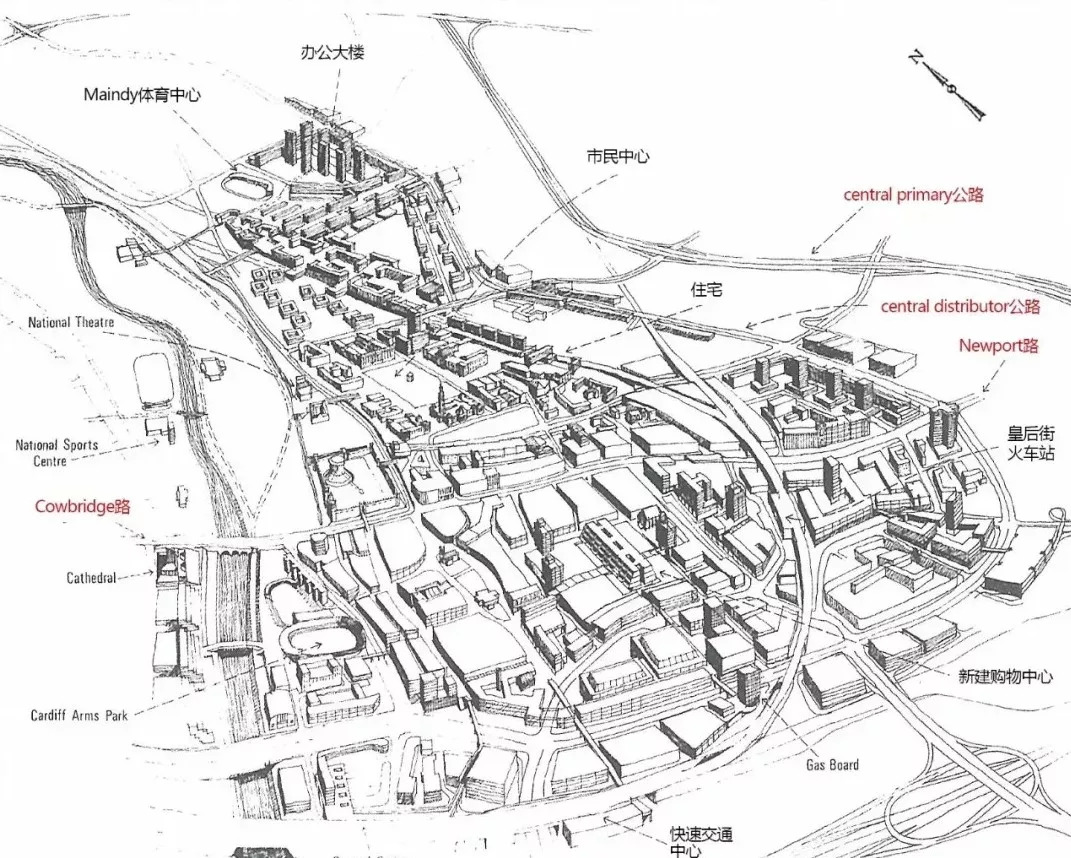 案例实践 | 英国城市设计与城市复兴（八）从“煤炭大都市”到“首府卡迪夫” 01: 卡迪夫中心区城市更新【连载】