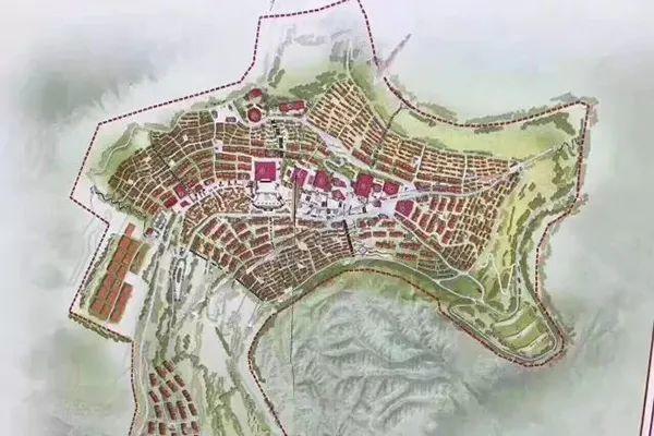 漫山遍野的红色小屋消失之时，色达佛学院建起了集体宿舍