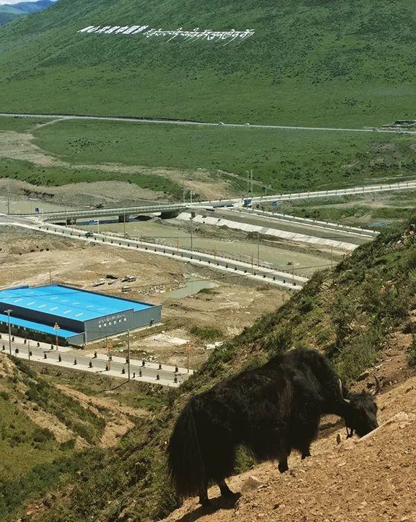 漫山遍野的红色小屋消失之时，色达佛学院建起了集体宿舍