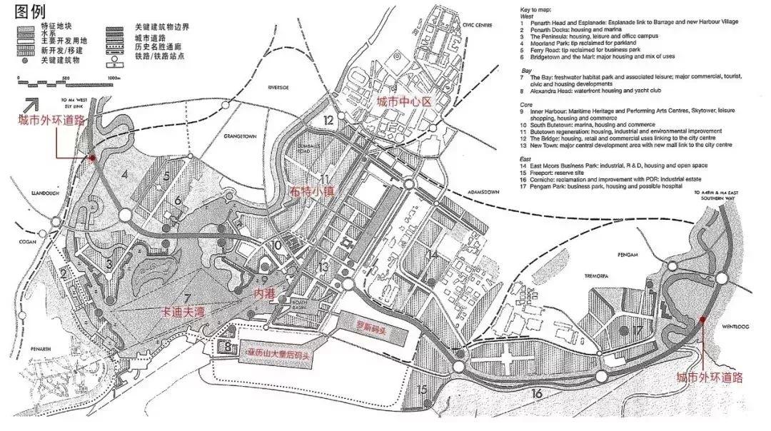 国际经验 | 英国威尔士首府城市：卡迪夫海湾区城市更新