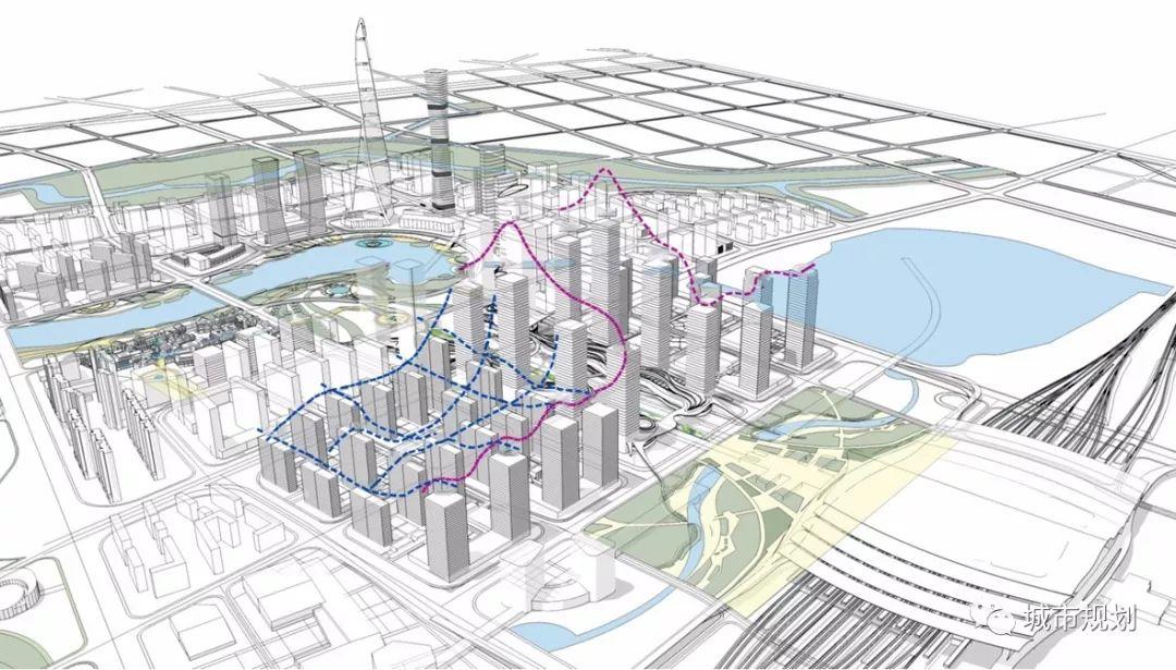 【文章导读】武汉市杨春湖商务区规划设计策略