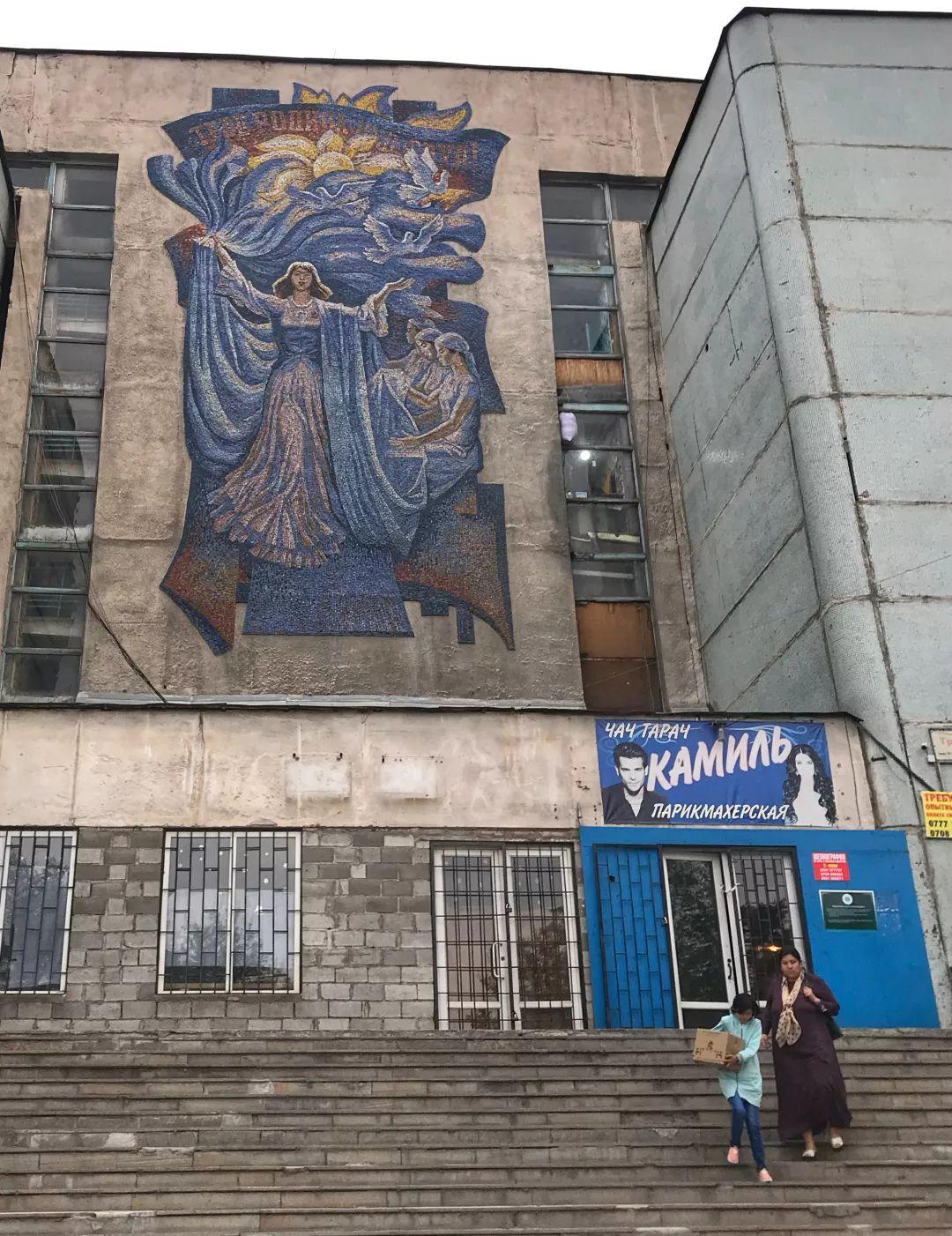 在比什凯克寻找苏维埃的城市乌托邦