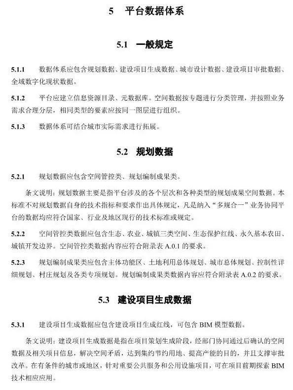 【政策】住建部就《“多规合一”业务协同平台技术标准》征求意见