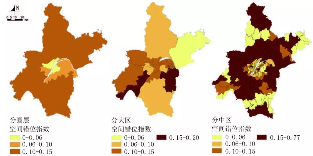 【文章精选】郭亮 毕瑜菲 黄建中 等| 大城市职住空间特征的多尺度比较与分析——以武汉为例| 2018年第5期