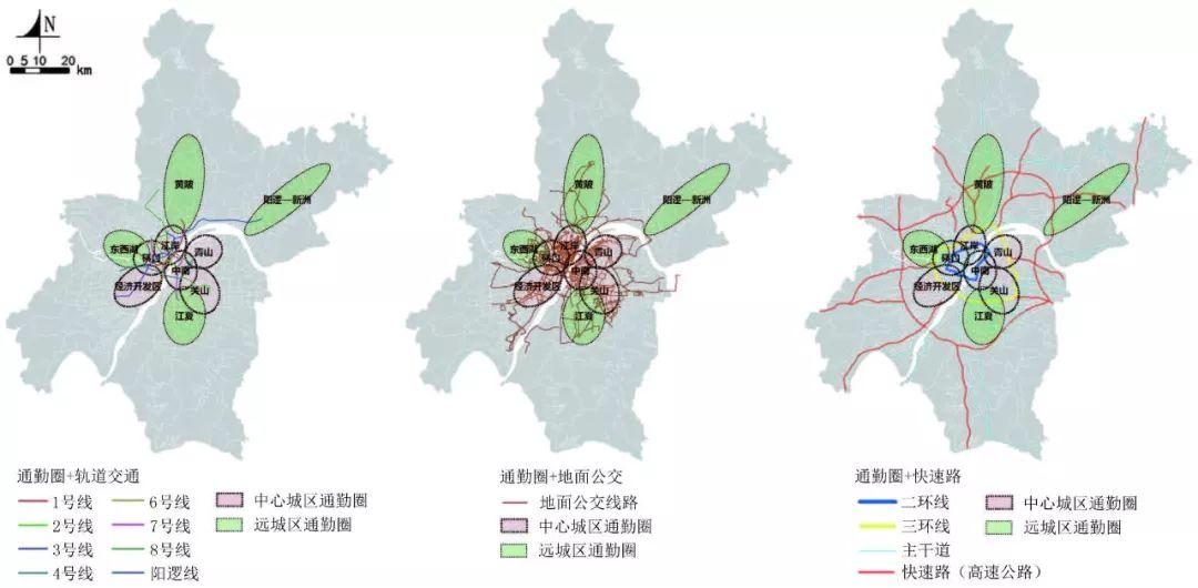 【文章精选】郭亮 毕瑜菲 黄建中 等| 大城市职住空间特征的多尺度比较与分析——以武汉为例| 2018年第5期