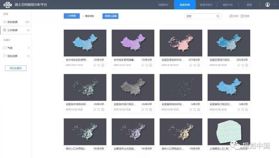 “数据+工具”的在线分析平台——“空间规划分析平台”简介