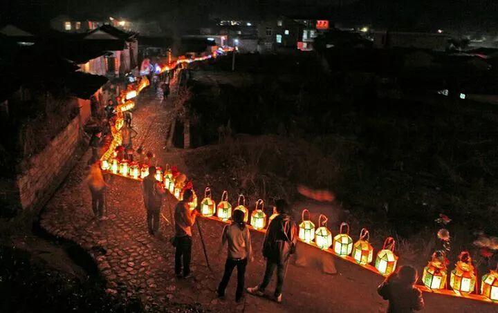 不一样的福建元宵节：培田古村闹龙灯