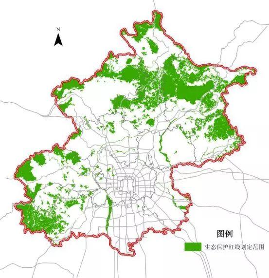 政策︱北京出台办法划定城市开发边界，实现两线三区的全域空间管制