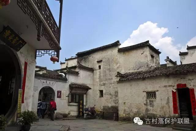 徽派古民居建筑的典范：西递古村落