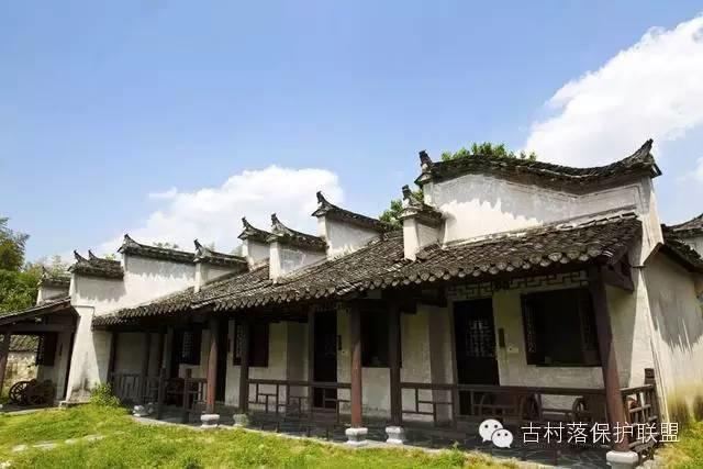 徽派古民居建筑的典范：西递古村落