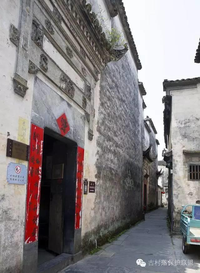 徽派古民居建筑的典范：西递古村落