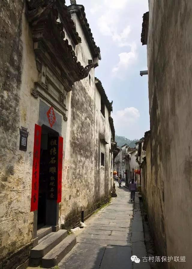 徽派古民居建筑的典范：西递古村落