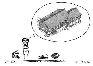 图解广西龙脊干栏住宅的建造