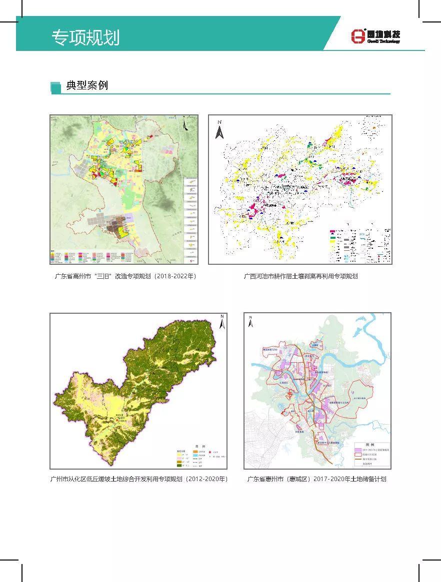 国地科技产品体系之一：空间规划