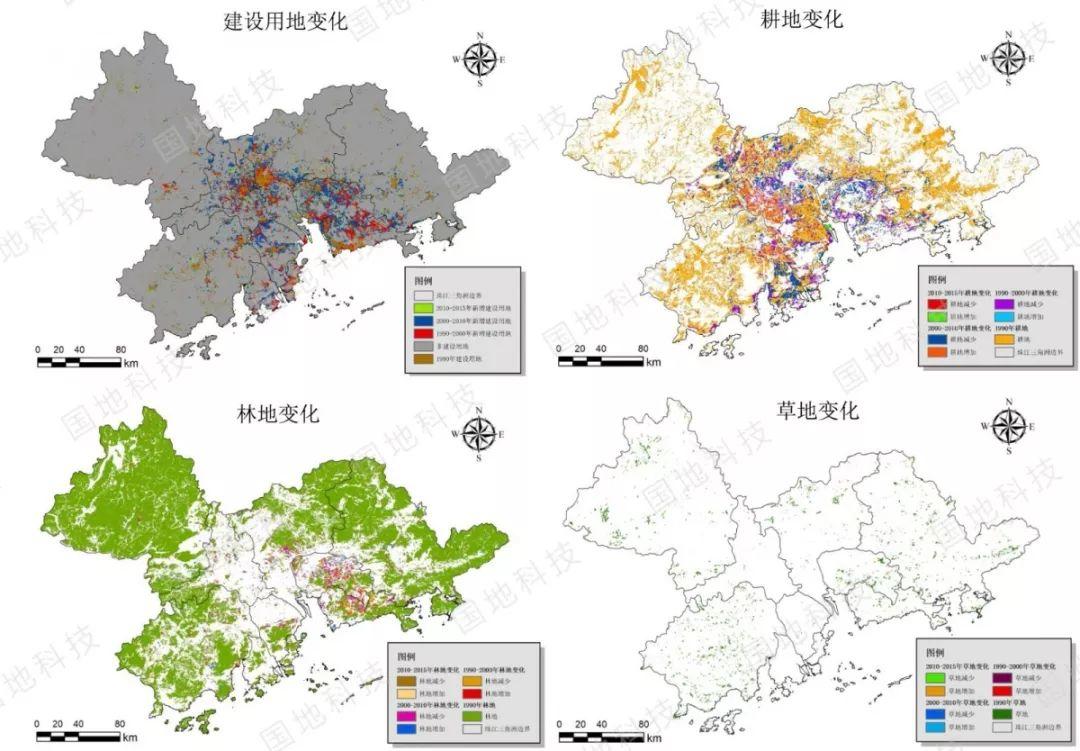 研究︱面向国土空间用地变化监测的集成模型研究