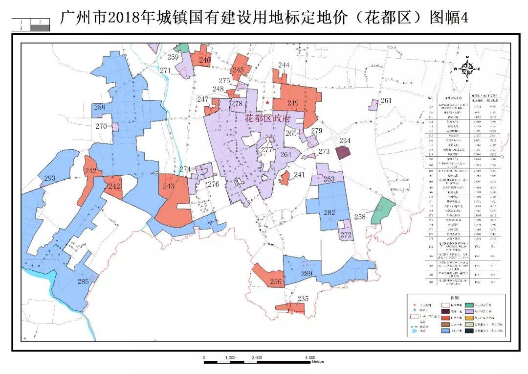 政策︱7月1日起施行！广州公布2018年城镇国有建设用地标定地价