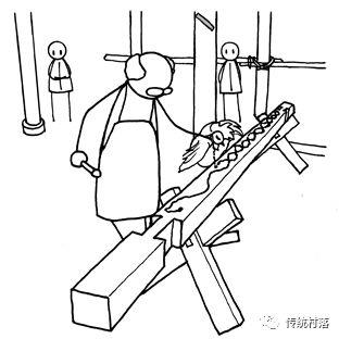 图解广西龙脊干栏住宅的建造