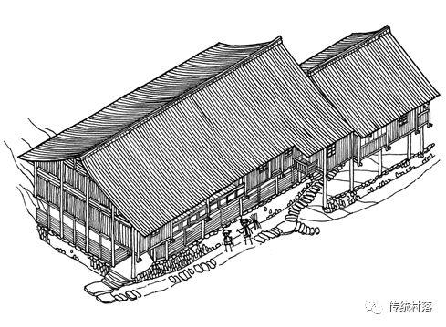 图解广西龙脊干栏住宅的建造
